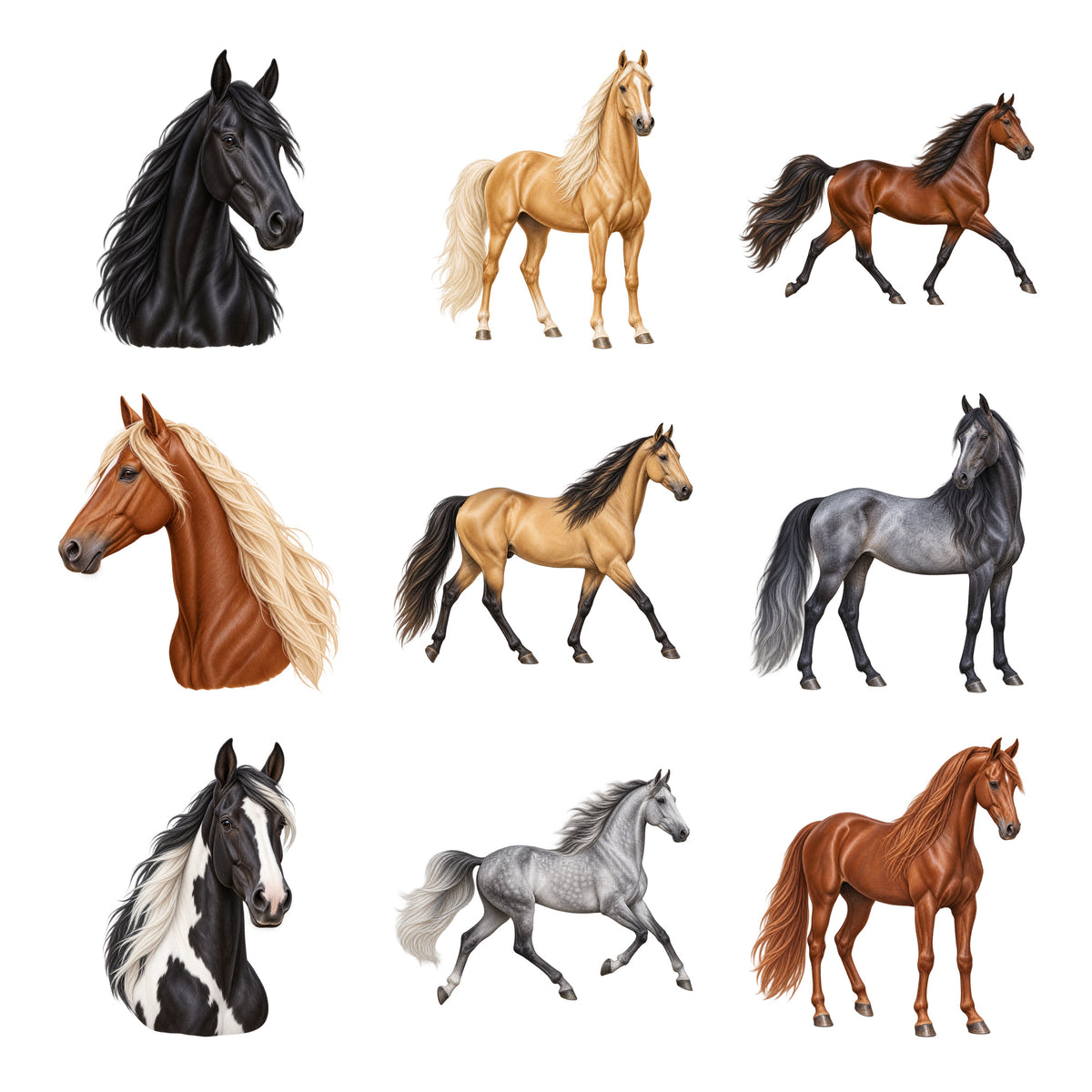 Tennessee Walking Horses — Complete assortment