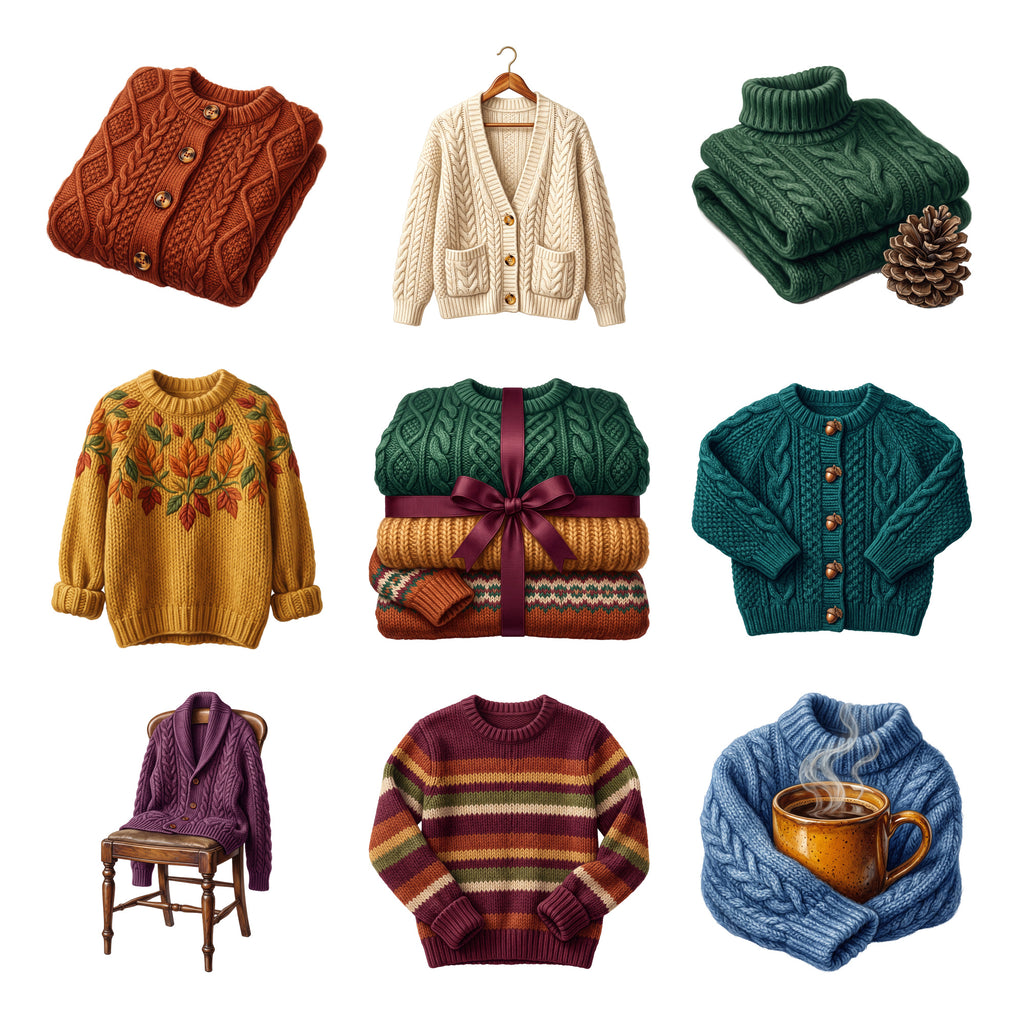 Cozy Autumn Sweaters — Complete assortment