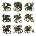 European Forest Dragons — Complete assortment