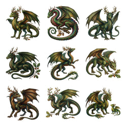 European Forest Dragons — Complete assortment