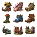 Fairy Shoe Houses — Complete assortment