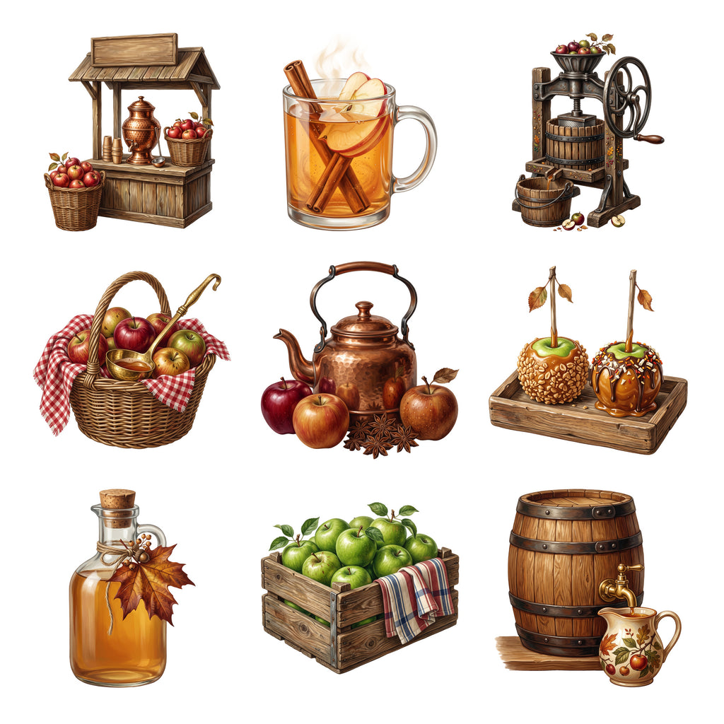 Autumn Apple Cider Stand — Complete assortment