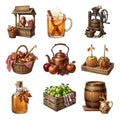 Autumn Apple Cider Stand — Complete assortment