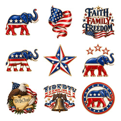 Republican Symbols — Complete assortment