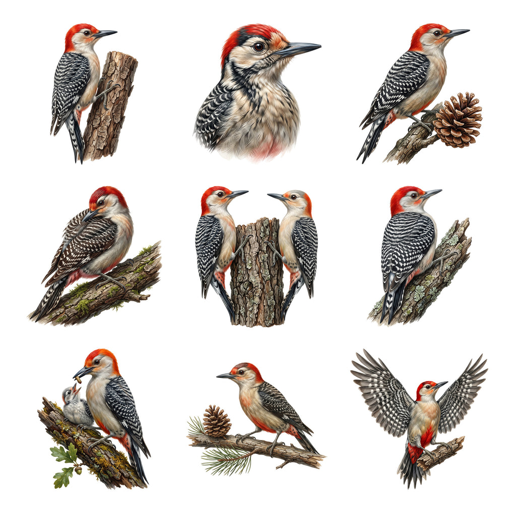 Woodpecker Woodland — Complete assortment