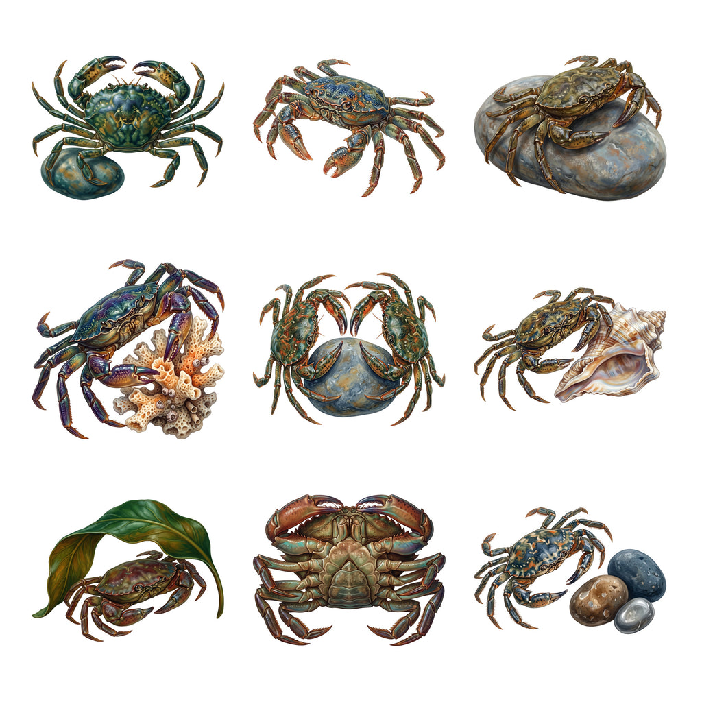 Crab Tidepool Parade — Complete assortment