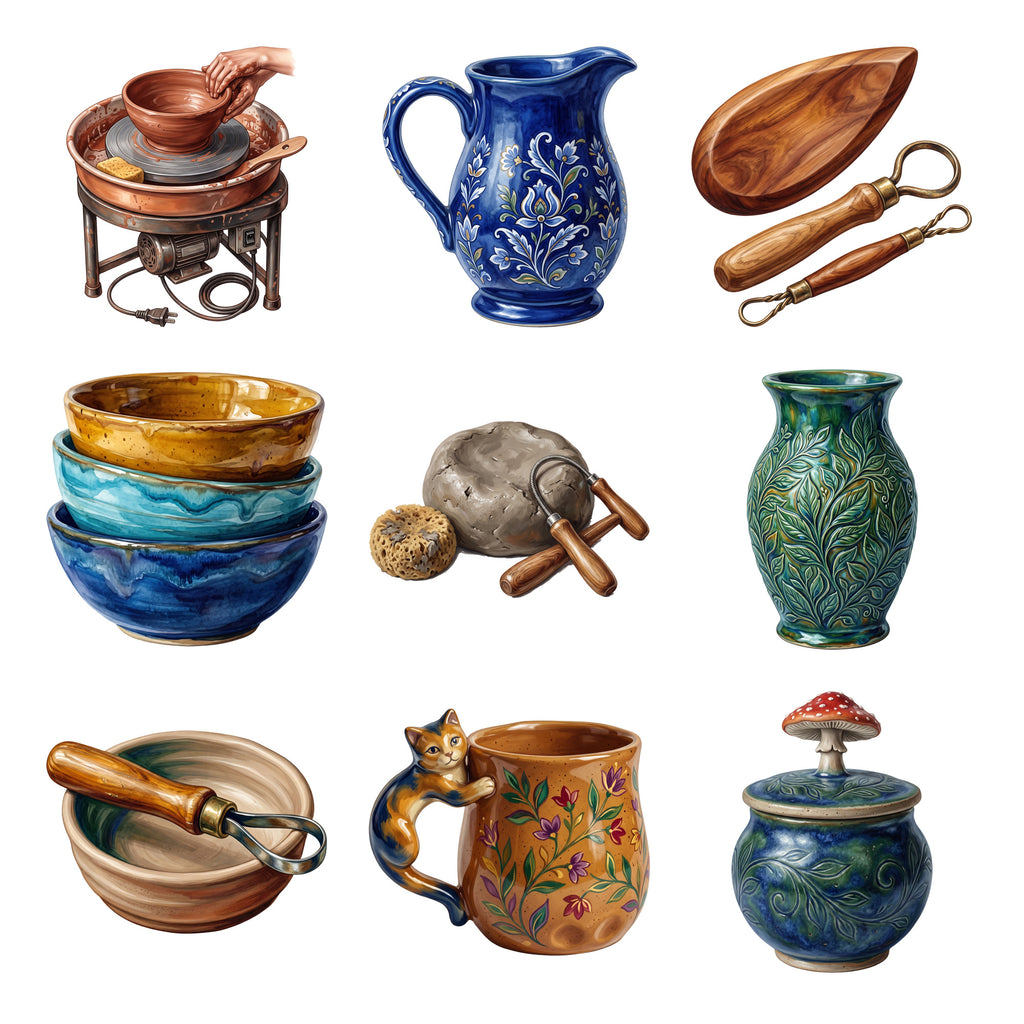 Pottery Wheel Studio — Complete assortment