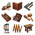 Carpenter Joinery Tools — Complete assortment