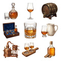 Whiskey Tasting Cabinet — Complete assortment