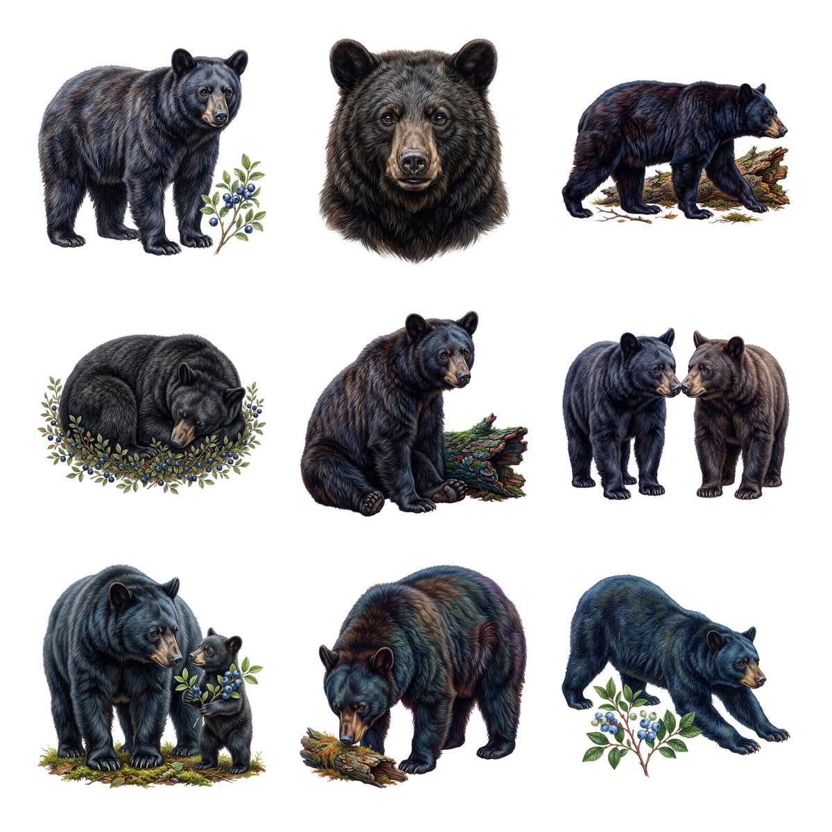 Black Bear Forest Days — Complete assortment