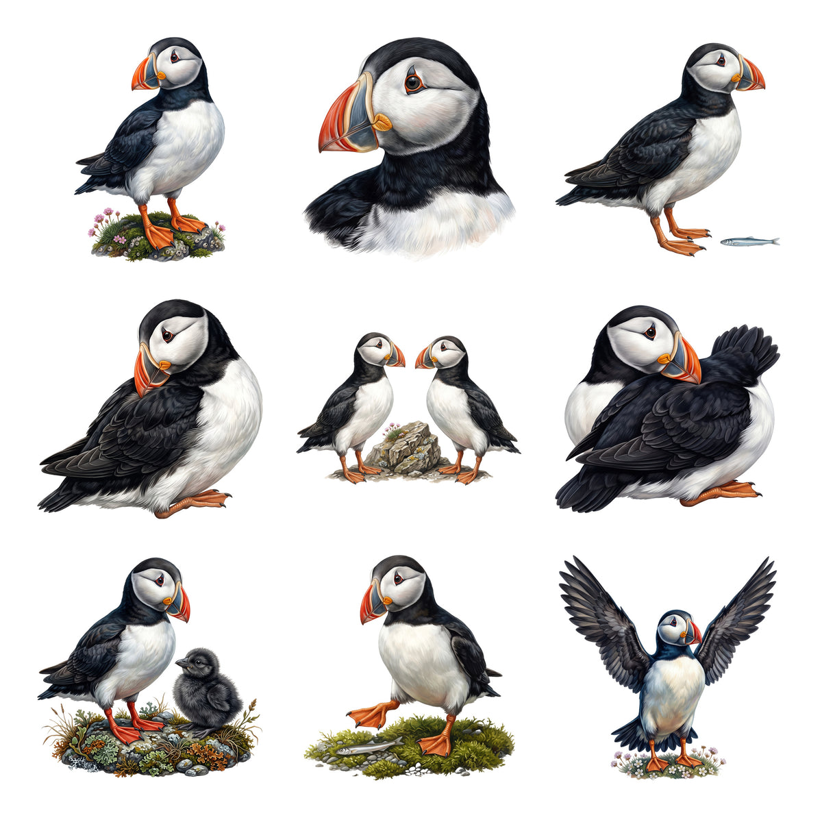 Puffin Cliffs — Complete assortment