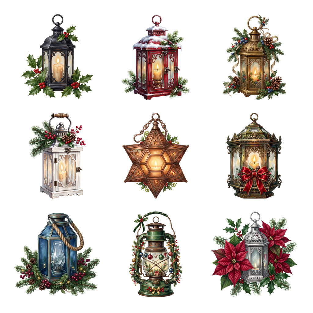 Christmas Lanterns — Complete assortment