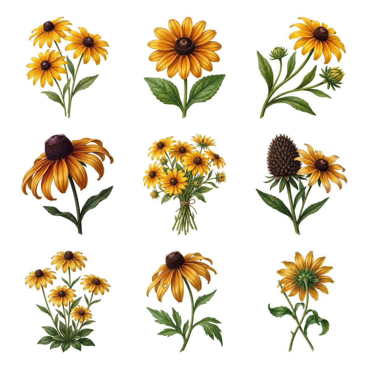 Black Eyed Susans — Complete assortment