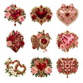 Valentine Hearts - Jewel Garden — Complete assortment