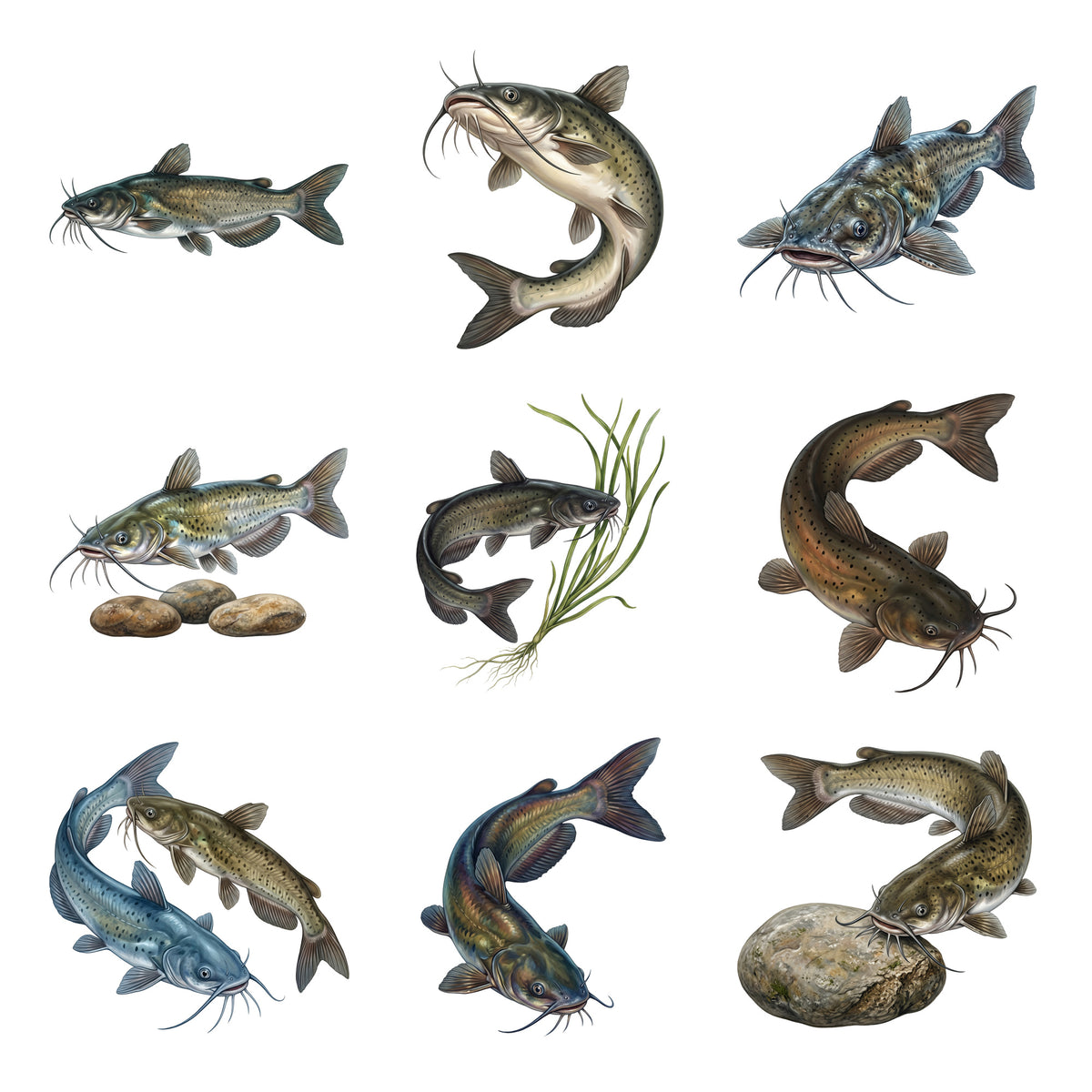 Channel Catfish — Complete assortment