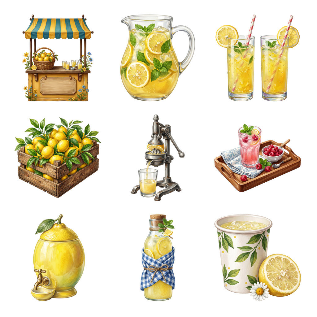 Summer Lemonade Stand — Complete assortment