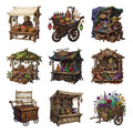 Goblin Market Stalls — Complete assortment