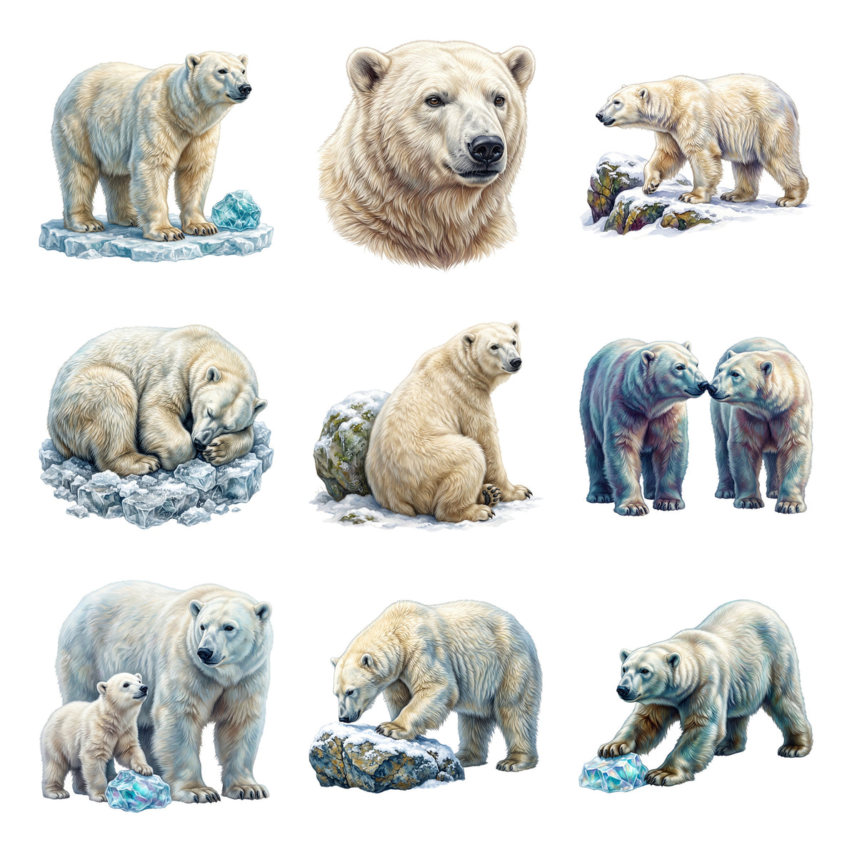 Polar Bear Arctic Life — Complete assortment