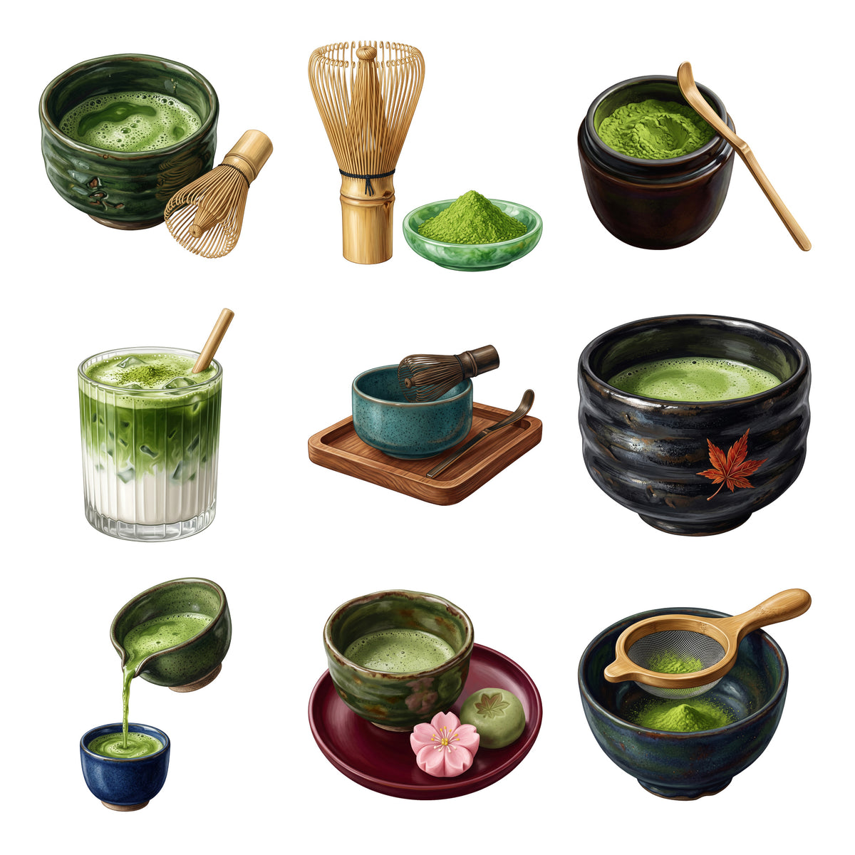 Matcha Tea Ritual — Complete assortment