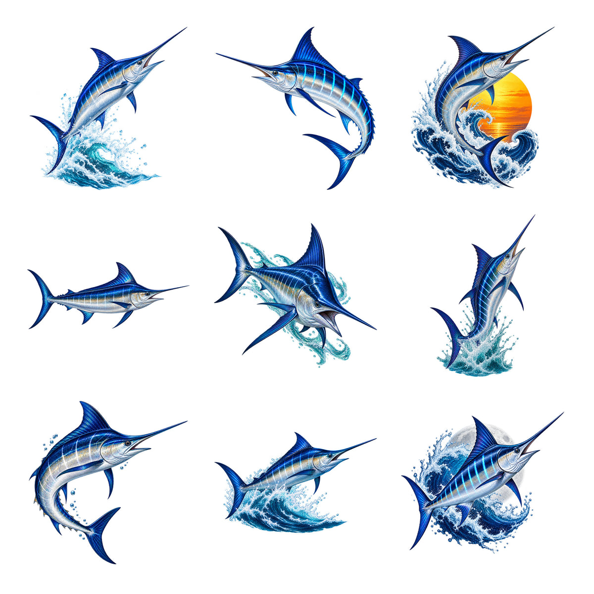 Marlin Deep Sea Fishing — Complete assortment