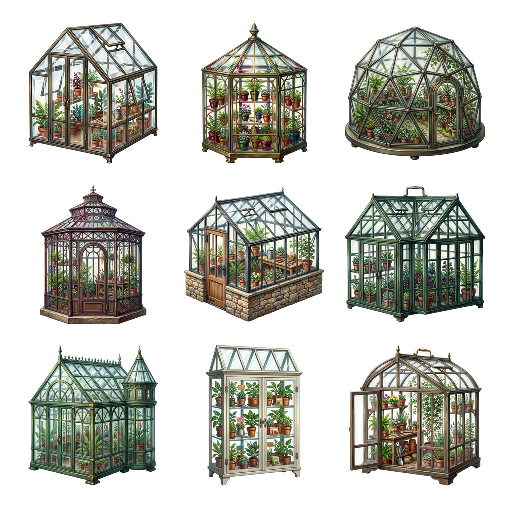Crystal Garden Greenhouses — Complete assortment