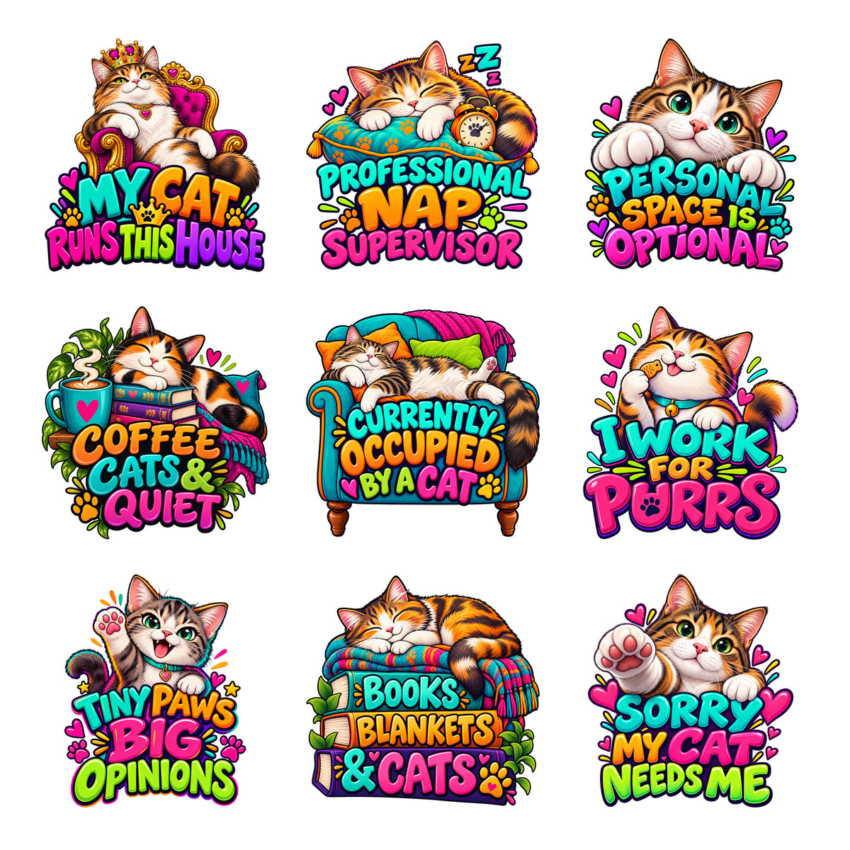 Catitude & Cozy Days — Complete assortment