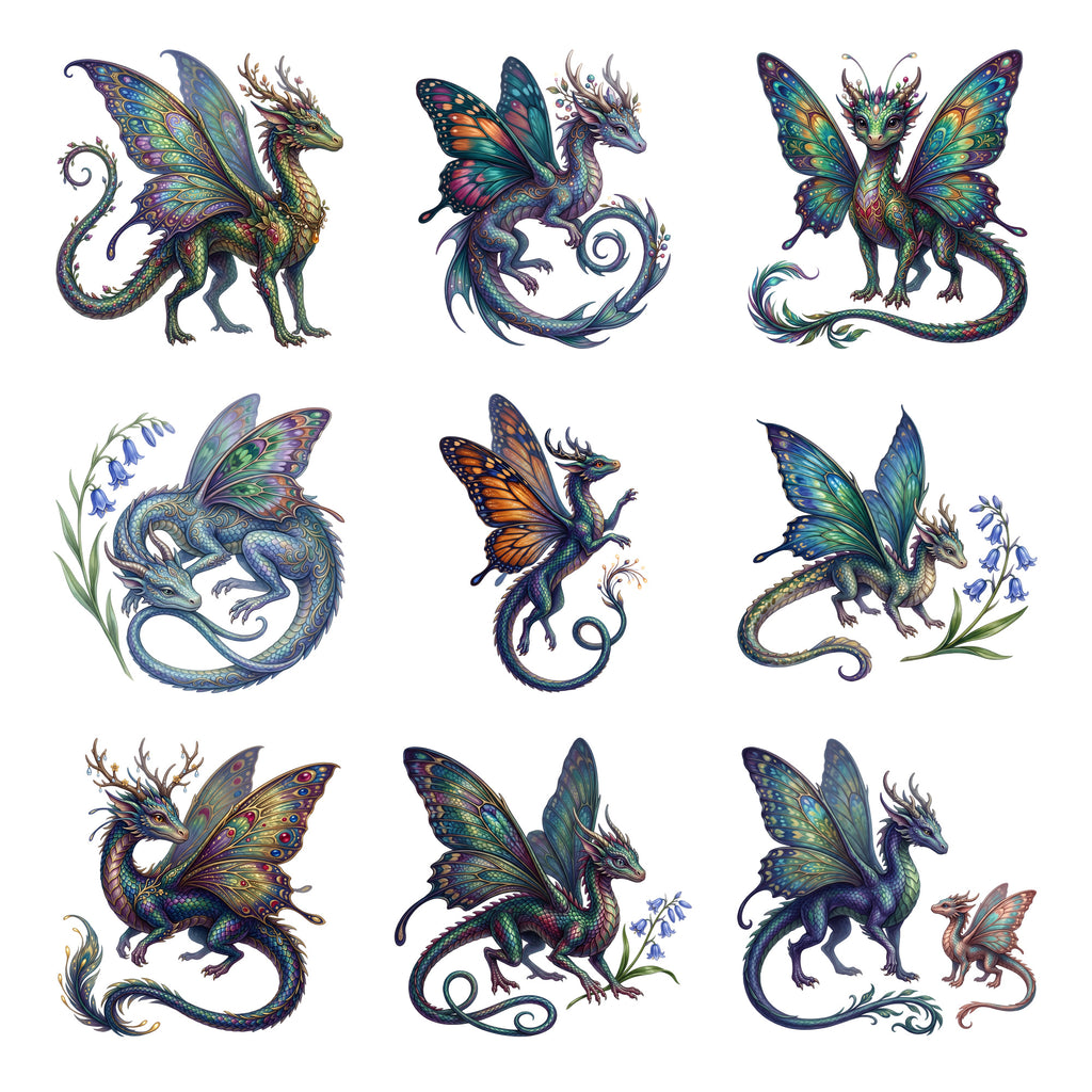 Fairy Dragon Companions — Complete assortment