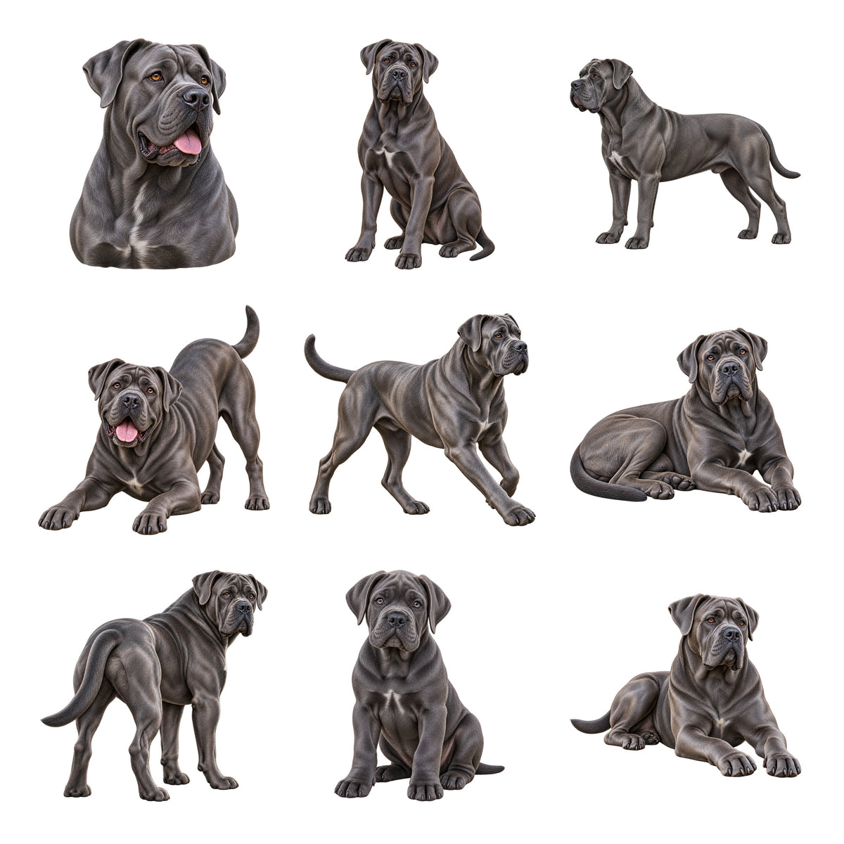Cane Corso — Complete assortment