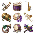 Mardi Gras Parade Instruments — Complete assortment