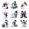 Snowman Snow Day — Complete assortment