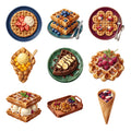 Waffle Dessert Bar — Complete assortment