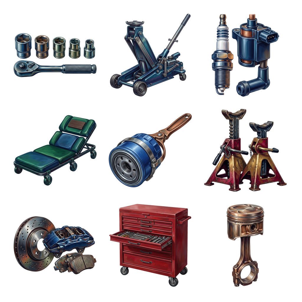 Auto Mechanic Garage — Complete assortment