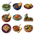 Olive and Tapenade Table — Complete assortment