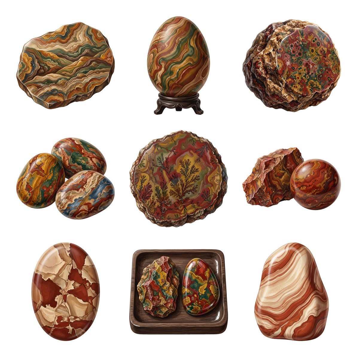 Jasper Landscape Stones — Complete assortment