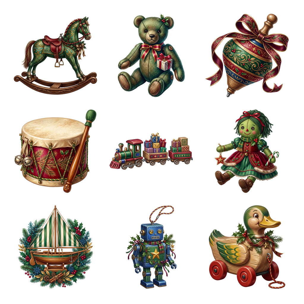 Christmas Toy Workshop — Complete assortment