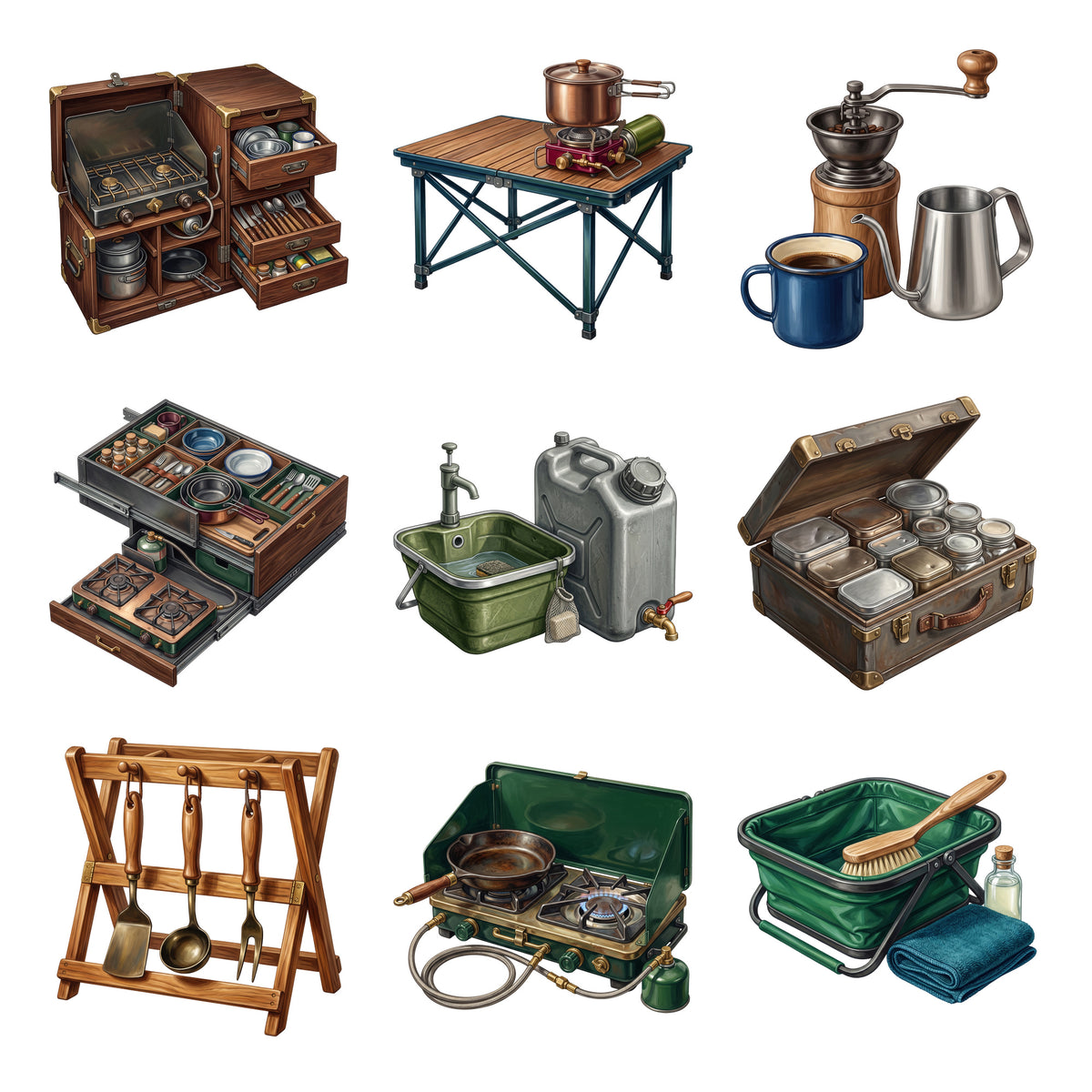 Overland Camp Kitchen — Complete assortment