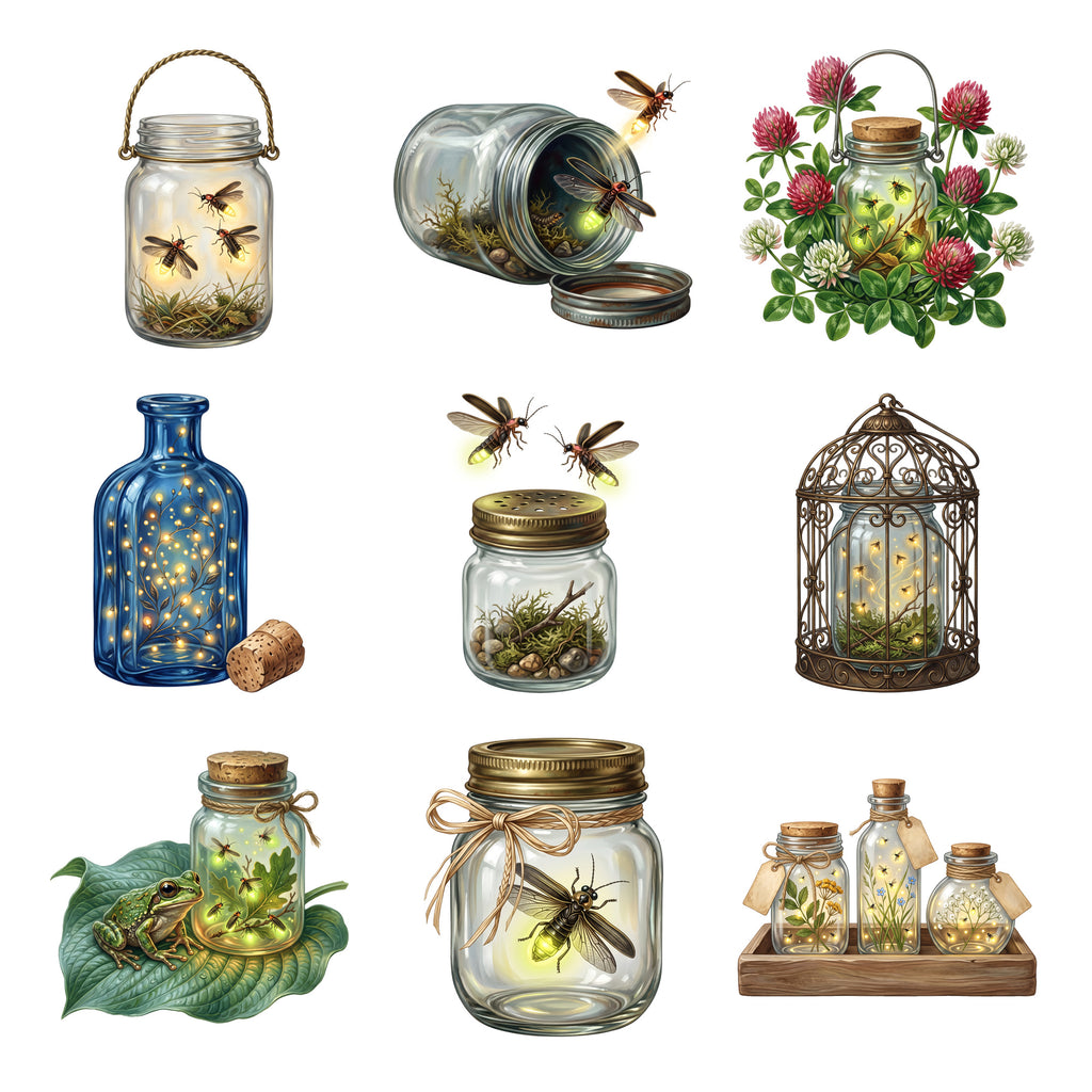 Summer Firefly Jars — Complete assortment