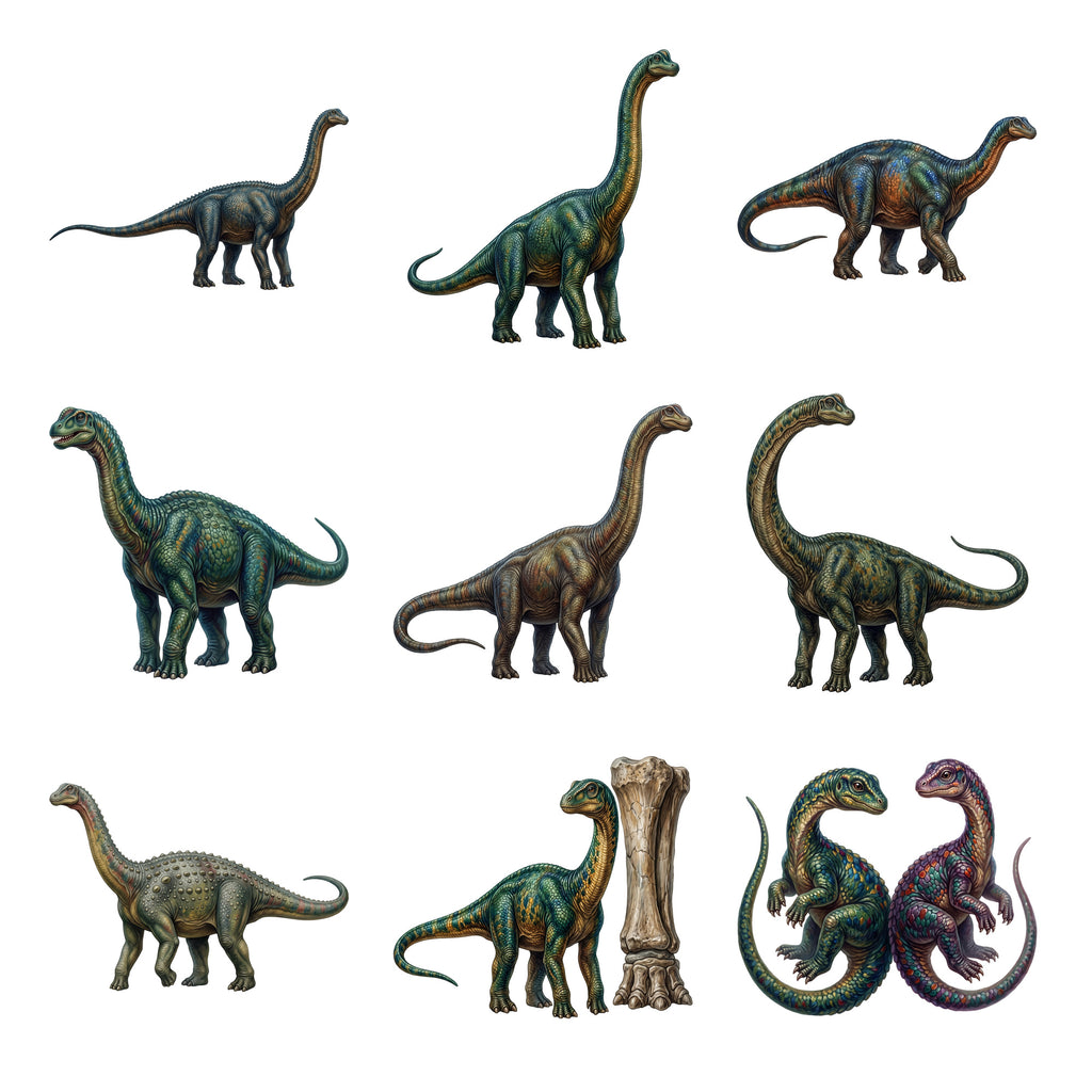 Sauropod Dinosaurs — Complete assortment