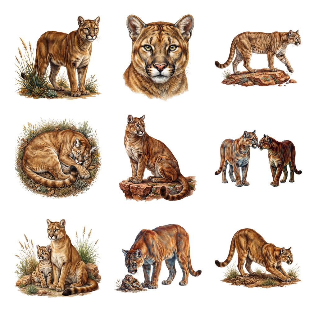 Mountain Lion Canyon Life — Complete assortment