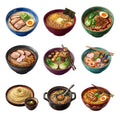 Ramen Bowl Collection — Complete assortment