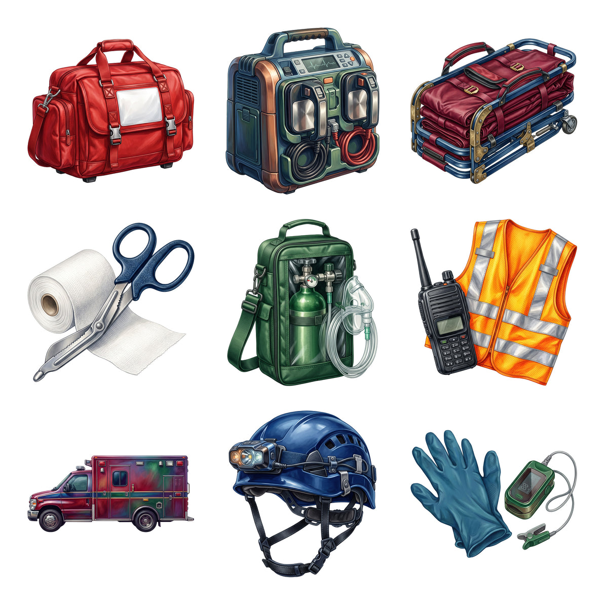 Paramedic Response Gear — Complete assortment