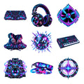 DJ Rave EDM - Neon Frequency — Complete assortment