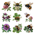 Bumblebees in Clover — Complete assortment