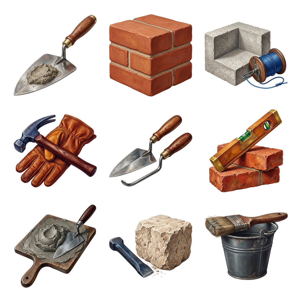 Mason Bricklaying Kit — Complete assortment