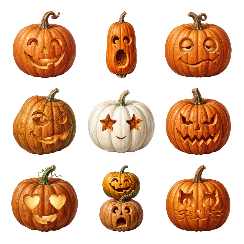 Pumpkin Carving Faces — Complete assortment