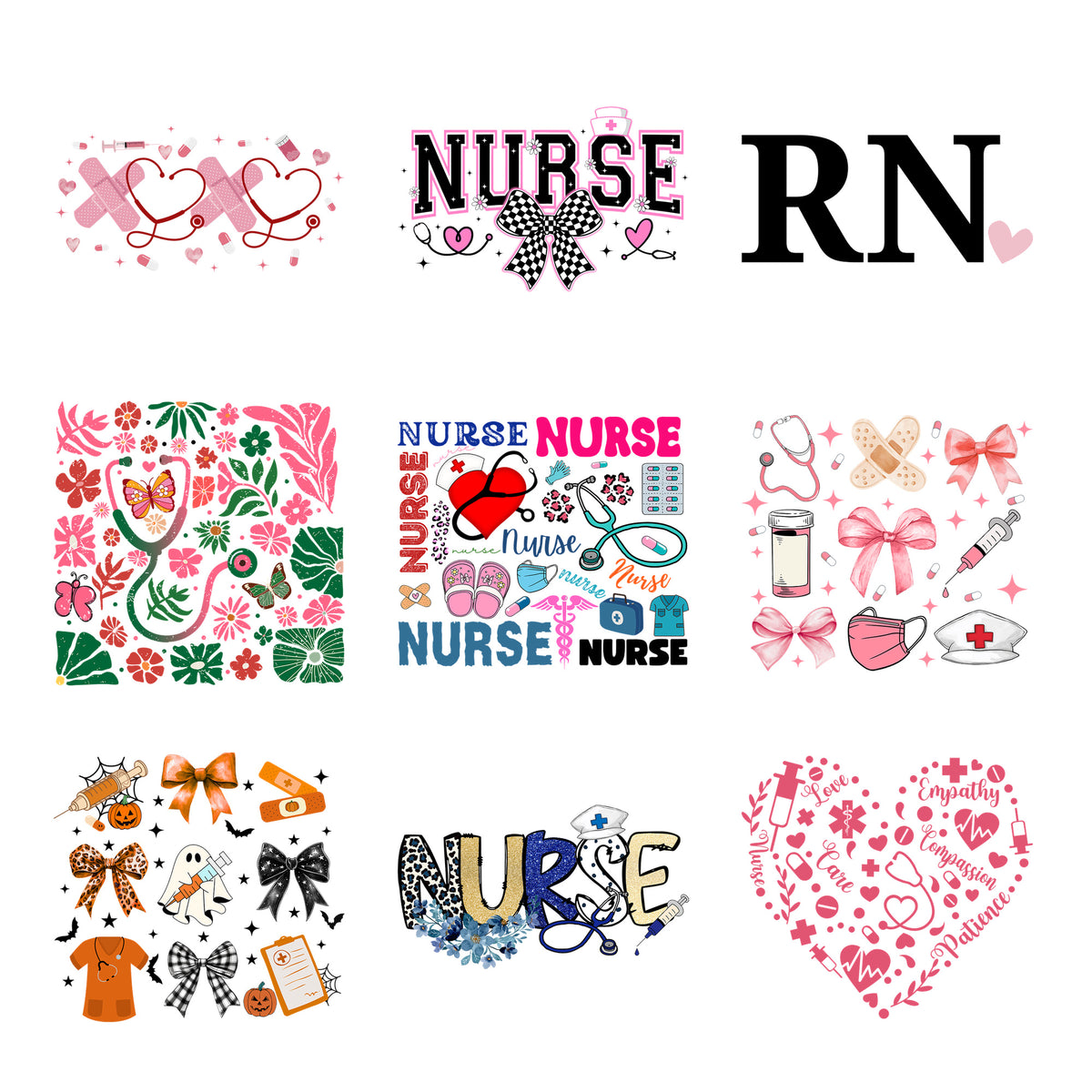 Nurse - Care and Compassion — Complete assortment