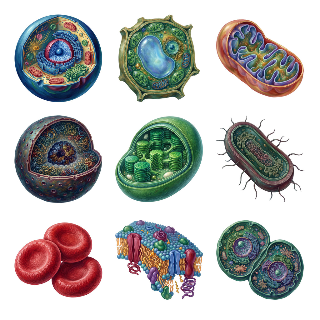 Cellular Micro Worlds — Complete assortment