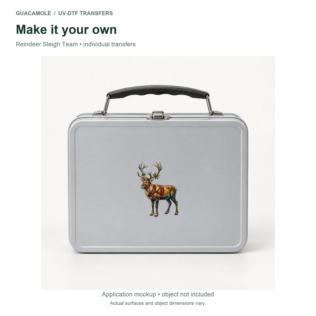 Reindeer Sleigh Team — Second application setting