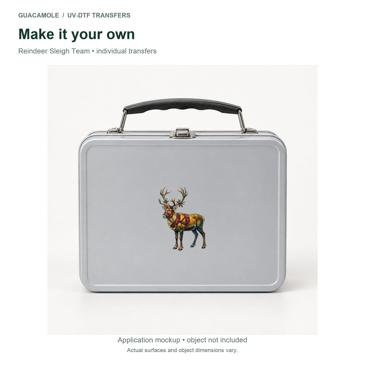 Reindeer Sleigh Team — Second application setting