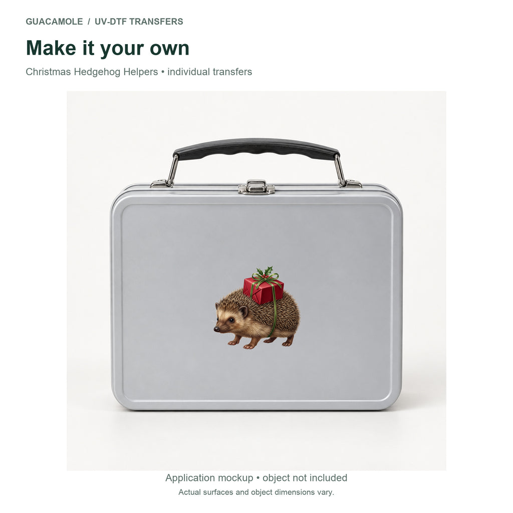 Christmas Hedgehog Helpers — Second application setting